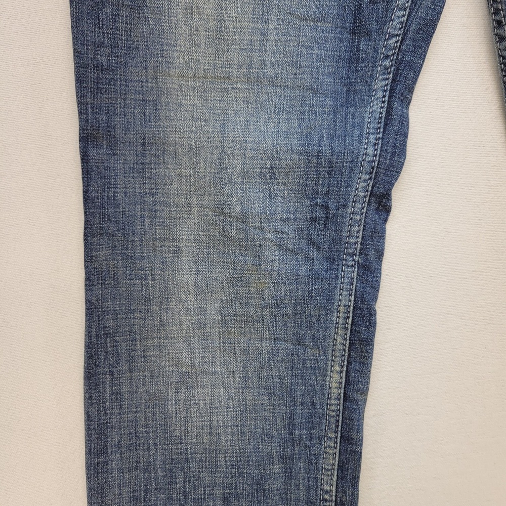 Wrangler Jeans Womens 7 Blue Retro Straight Low Rise Western Cowboy Denim - Picture 5 of 12